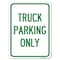 Signmission Reserved Parking Truck Parking Heavy-Gauge Alum Rust Proof Parking, 18" x 24", A-1824-23028 A-1824-23028 - alternate 1